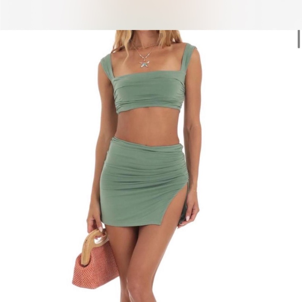 Green Women's Skirt